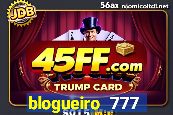 blogueiro 777 plataforma login